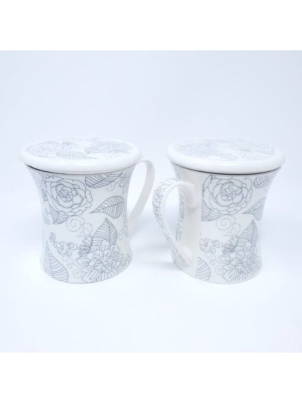 Teavana Linea Rose Infuser Mugs Set